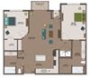 TESLA III FloorPlan TESLA III FloorPlan at The Edison at Rice Creek, Shoreview, MN